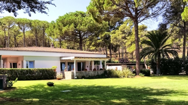 Villa mit Garten mit Blick auf das Meer - Insel Elba